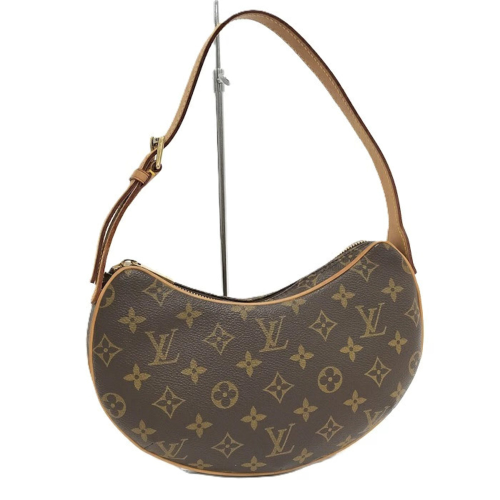 Louis Vuitton Pochette Croissant Hobo Bag Monogram